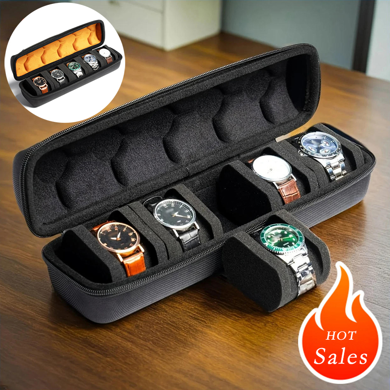 Luxury Watch Collection Box - Watch Box Organizer for Men,Watch Travel
