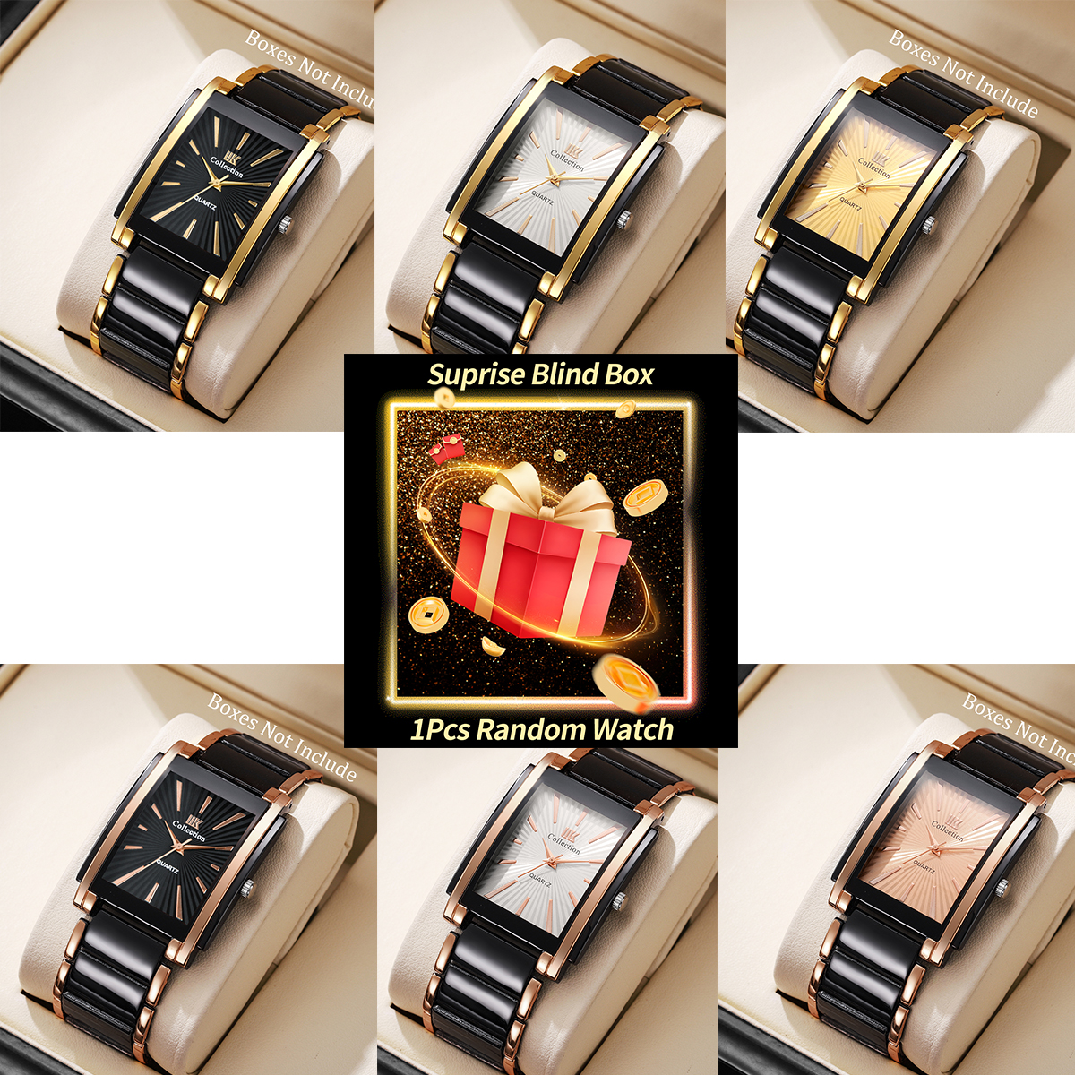 Luxury Watch Straps - 1PC Surprise Mystery Blind Watch Box-Luxury