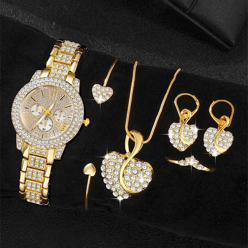 Luxury Women'S Watch - Women's Quartz Watch Gold Luxury Women