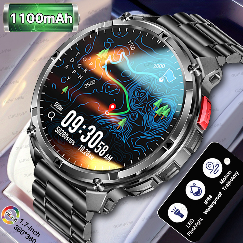 Gmt Dual Timezone Watch - 2026 TANK New Dual-Band GPS Smart