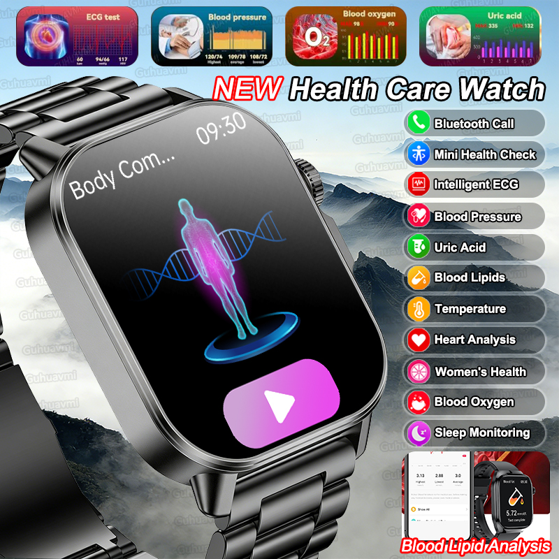 Gmt Dual Timezone Watch - 2026 NEW Upgraded Health Check Smart