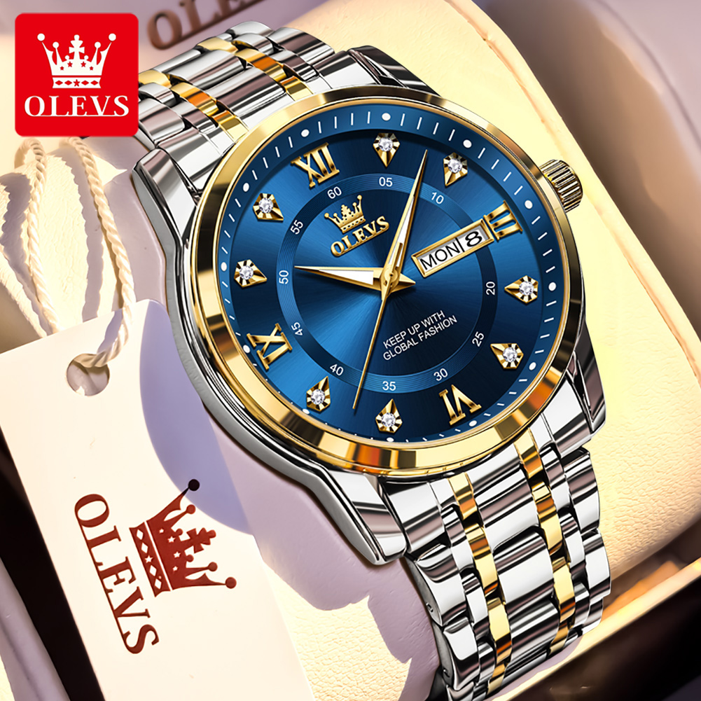 Luxury Watch Cheap - OLEVS Brand Fashion men's watches stainless