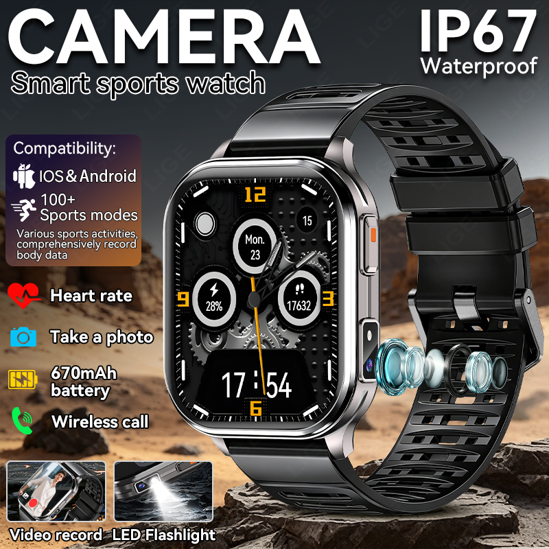 Luxury Watch Photo - New Camera Smart Watch Men Women