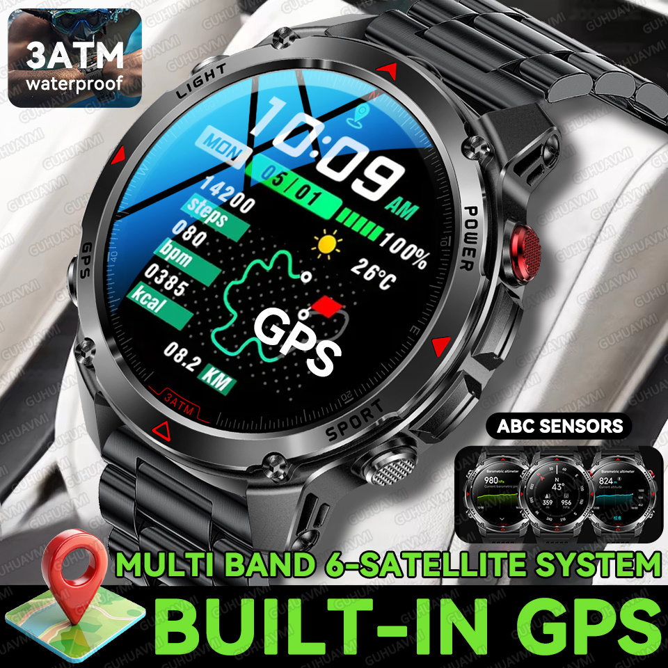2026 New Precise GPS Smart Wat – Gmt Dual Timezone Watch Bewertung und Preis