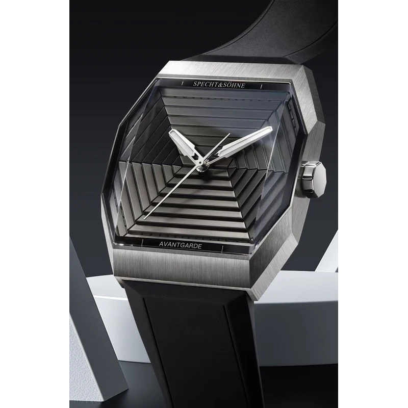 Specht & Sons Luxury Square Wa – Luxury Watch With Rubber Strap Bewertung und Preis