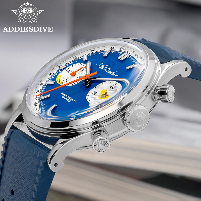 ADDIESDIVE Men Quartz Chronogr – Luxury Watch With Rubber Strap Bewertung und Preis