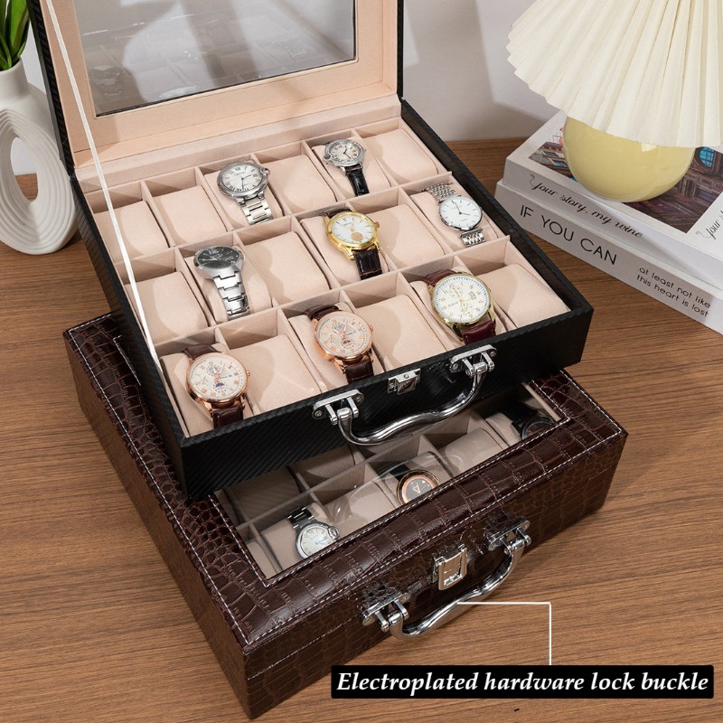 Retro Watch Storage Box Leathe – Luxury Watch Collection Box Bewertung und Preis