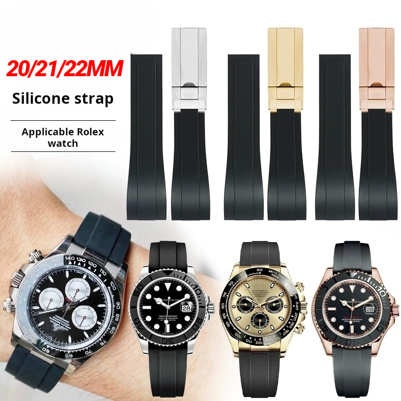 20mm 21mm 22mm For Rolex Dayto – Luxury Watch With Rubber Strap Bewertung und Preis
