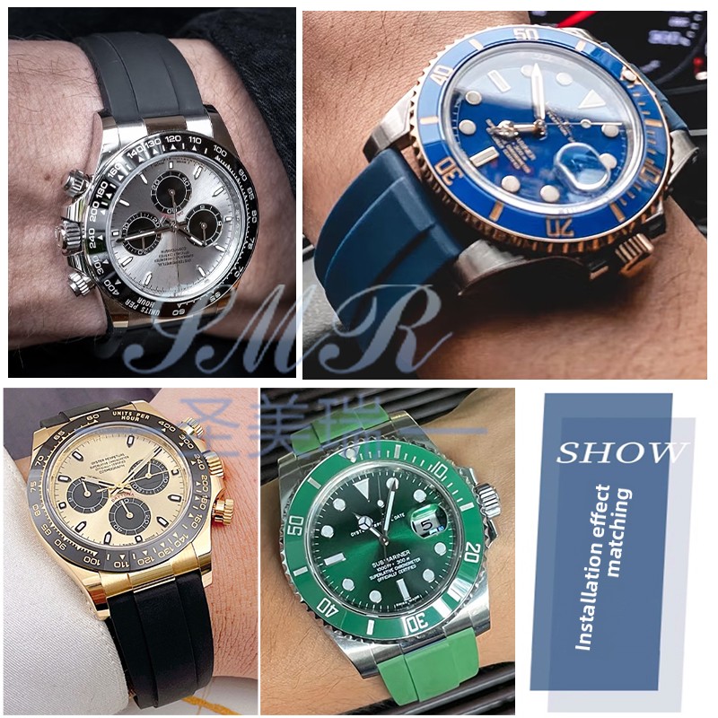 20mm 21mm 22mm For Rolex Dayto – Luxury Watch With Rubber Strap Bewertung und Preis