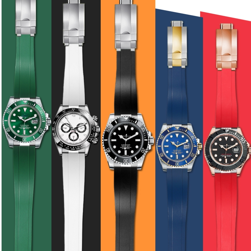 20mm 21mm 22mm For Rolex Dayto – Luxury Watch With Rubber Strap Bewertung und Preis