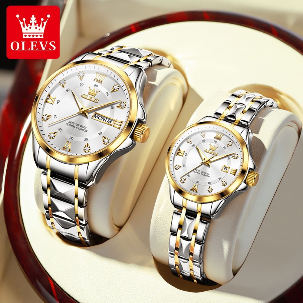 OLEVS 2906 Couple Watch Origin – Best Luxury Quartz Watch Bewertung und Preis