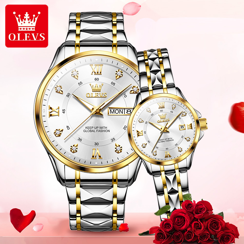 OLEVS 2906 Couple Watch Origin – Best Luxury Quartz Watch Bewertung und Preis