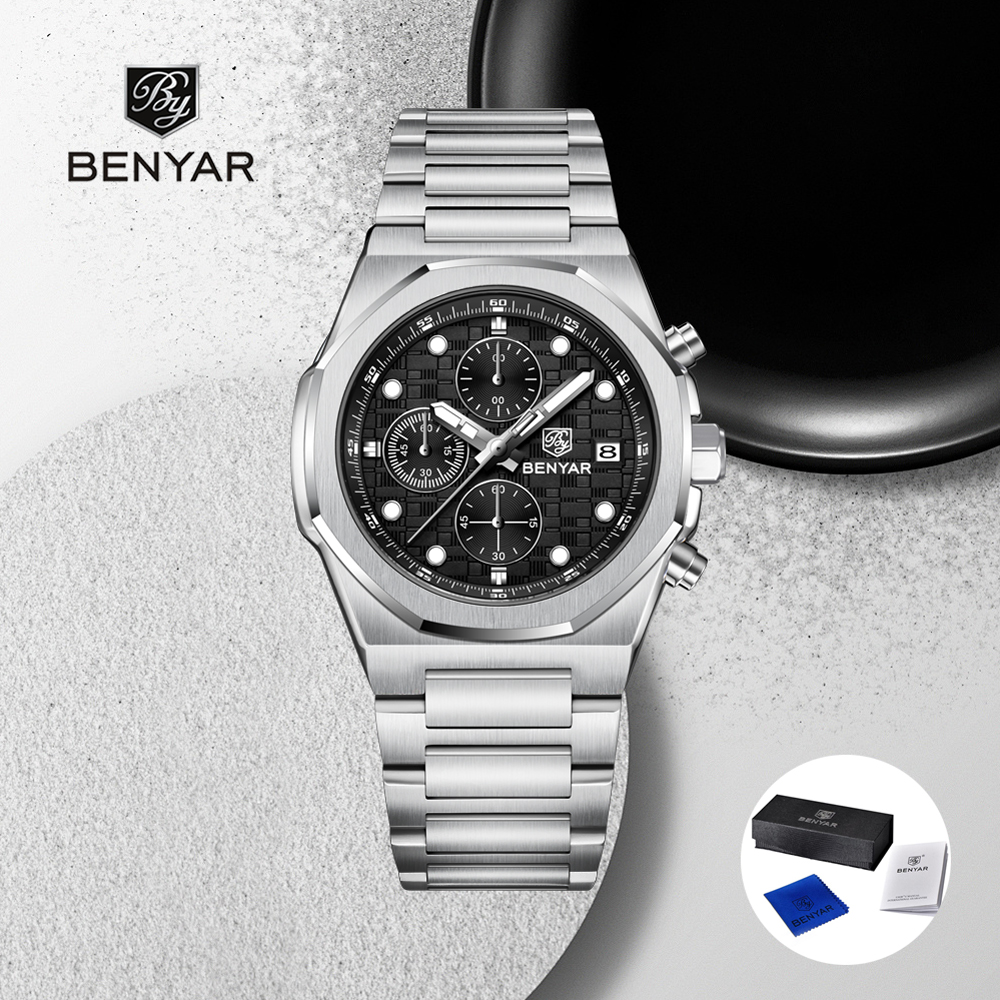 2025 New BENYAR Men's Watches  – Luxury Quartz Watch Brands Bewertung und Preis