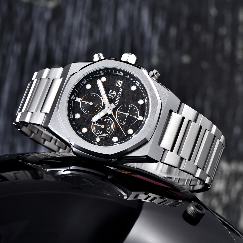 2025 New BENYAR Men's Watches  – Luxury Quartz Watch Brands Bewertung und Preis