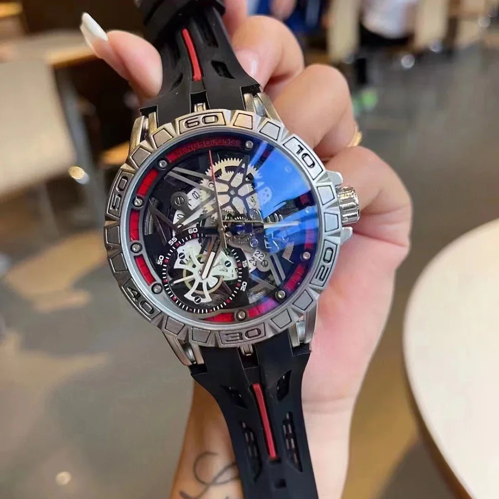 3D Quartz Watches Men Luxury C – Luxury Watch With Rubber Strap Bewertung und Preis