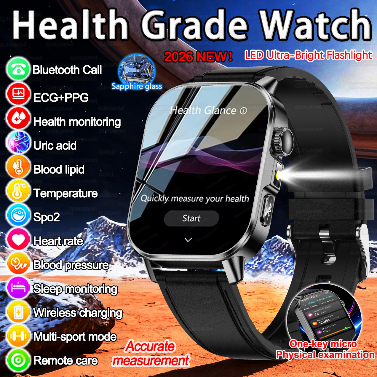 2026New Accurate Blood Fat Uri – Gmt Dual Timezone Watch Bewertung und Preis