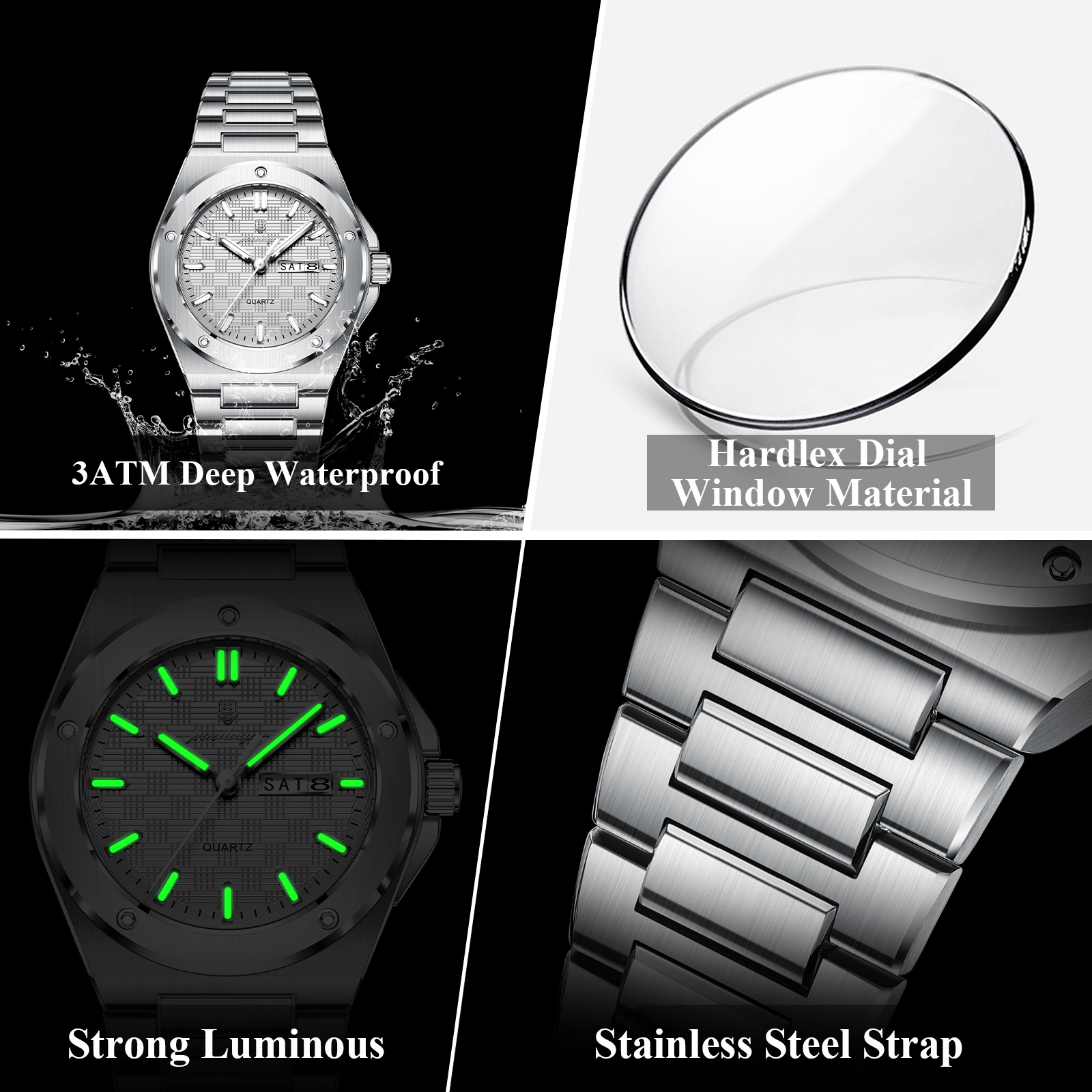 POEDAGAR Business Original Men – Best Luxury Quartz Watch Bewertung und Preis