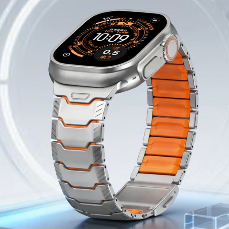 Titanium Rubber Strap for Appl – Luxury Watch With Rubber Strap Bewertung und Preis