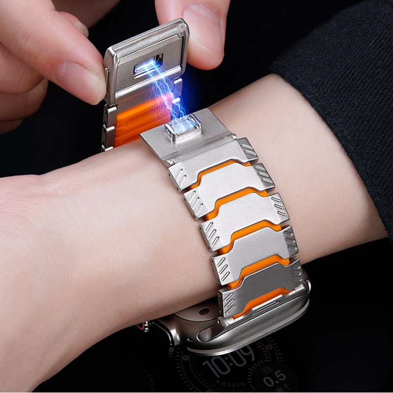 Titanium Rubber Strap for Appl – Luxury Watch With Rubber Strap Bewertung und Preis