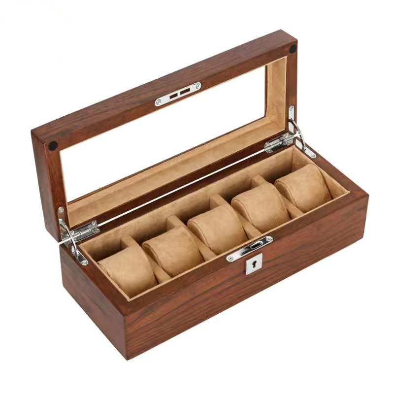 5 Slots Solid Wood Watch Box O – Luxury Watch Holder For Men Bewertung und Preis