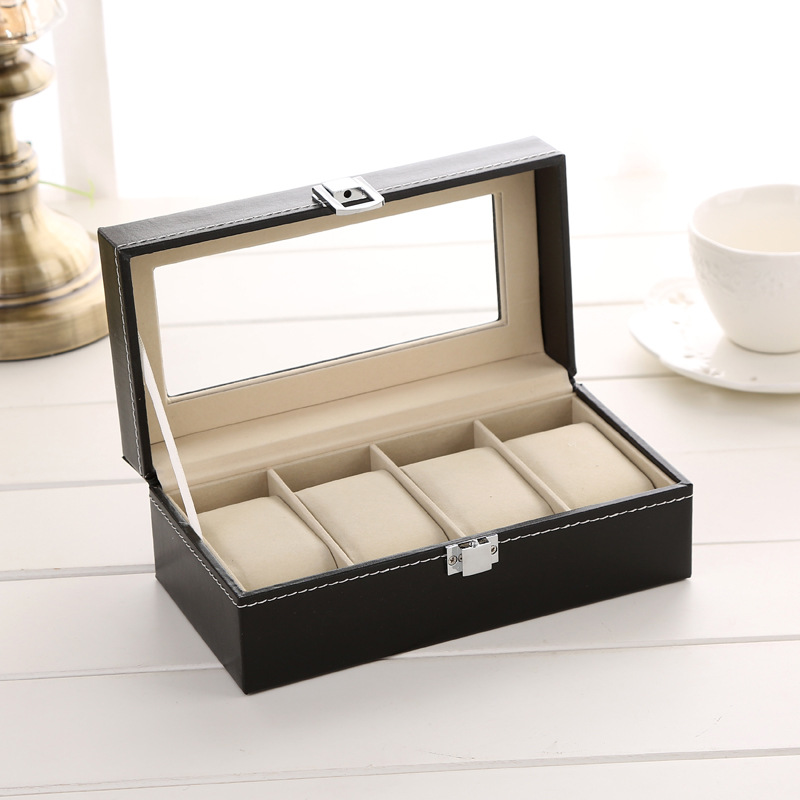DELESYS 4 Positions PU Watch B – Luxury Watch Collection Box Bewertung und Preis