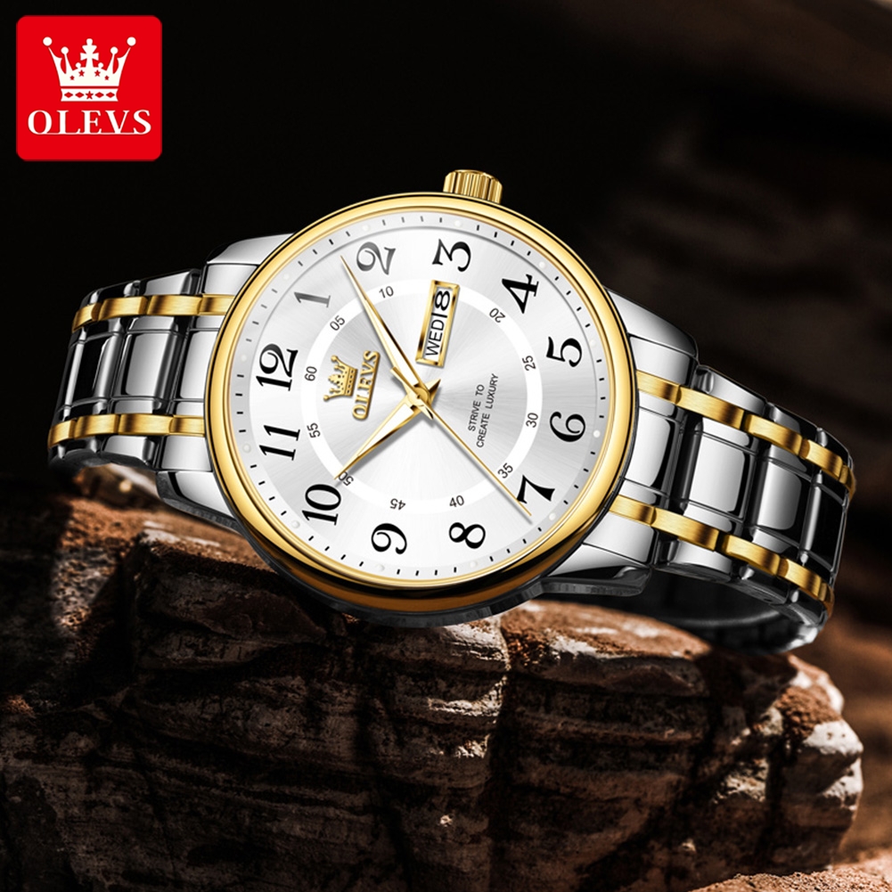OLEVS Casual fashion men's wat – Luxury Quartz Watch Brands Bewertung und Preis