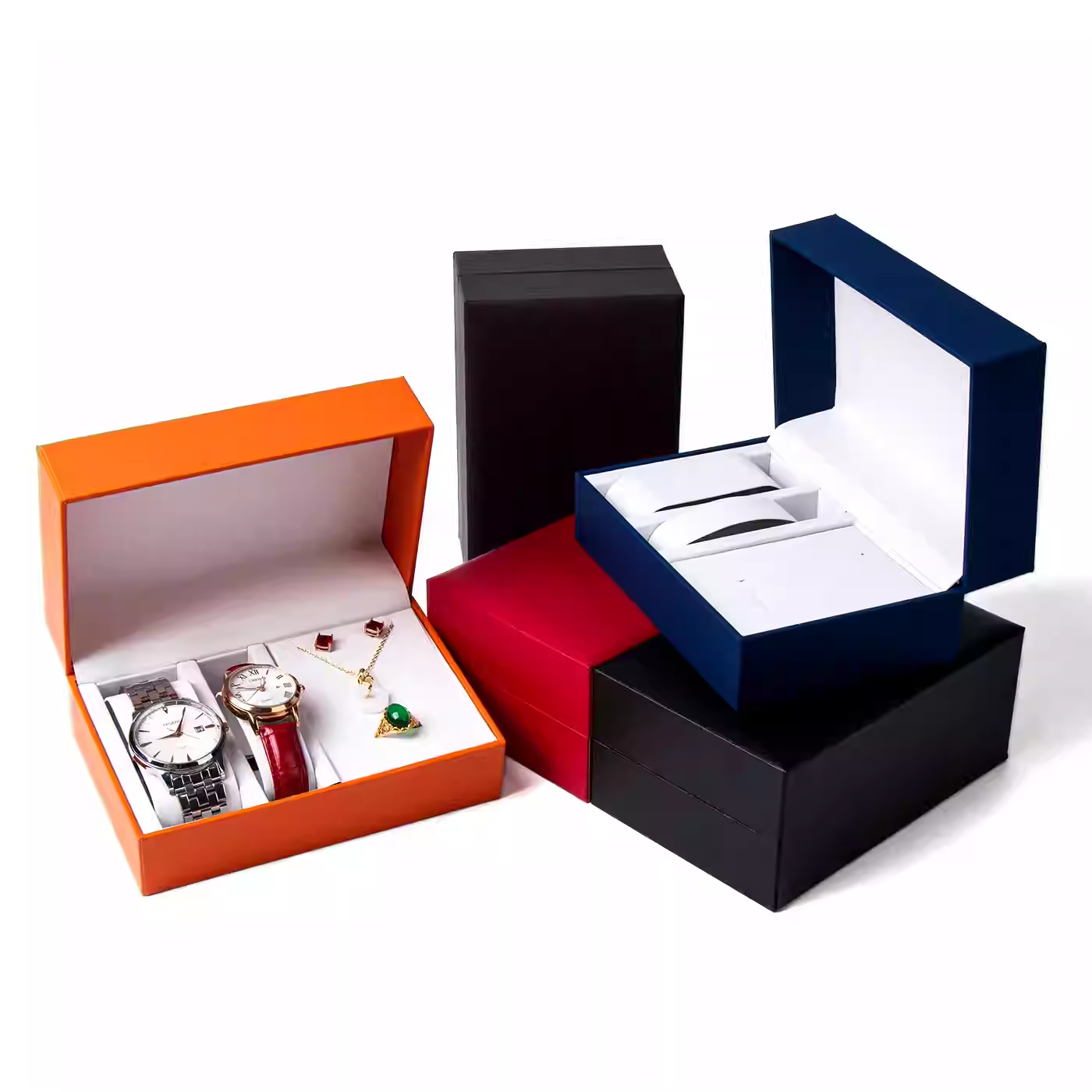 Watch Box Luxury Pu Leather Fa – Luxury Watch Holder For Men Bewertung und Preis