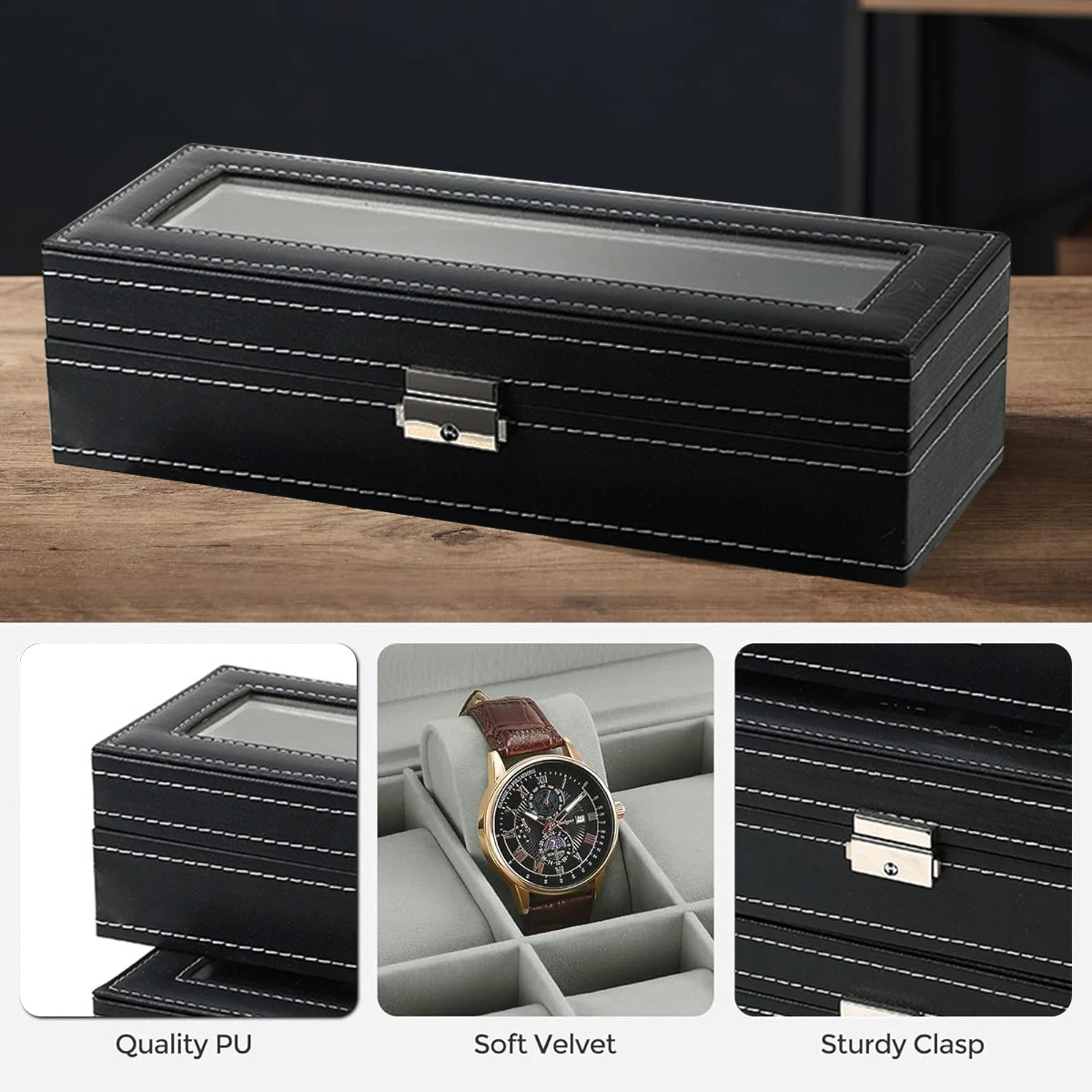 Newly Upgraded Classic Watch S – Luxury Watch Collection Box Bewertung und Preis