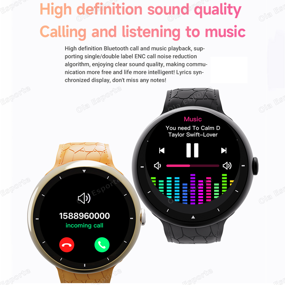 2025 New SmartWatch Men Women  – Gmt Dual Timezone Watch Bewertung und Preis