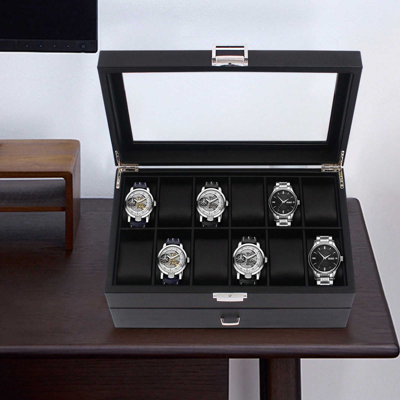 24 Slot Men Watch Display Case – Luxury Watch Holder For Men Bewertung und Preis