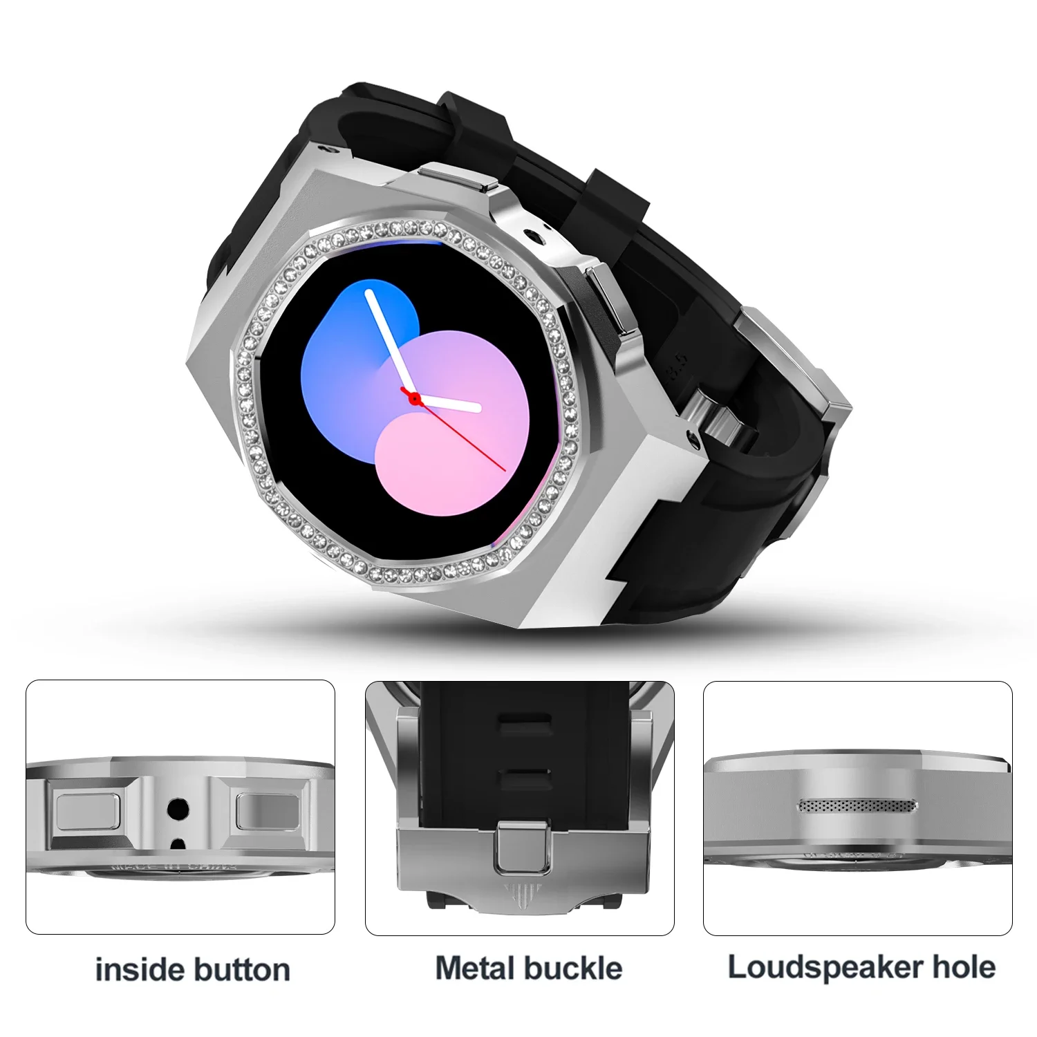 Luxury Bling Diamond Modificat – Luxury Watch With Rubber Strap Bewertung und Preis