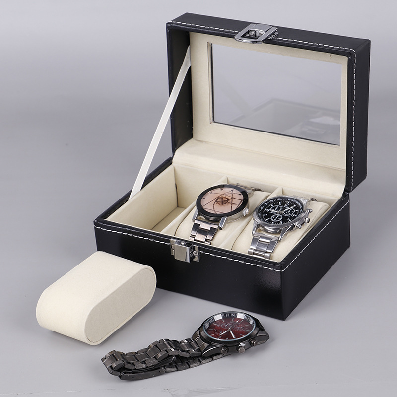 3-digit PU watch box. Intended – Luxury Watch Collection Box Bewertung und Preis