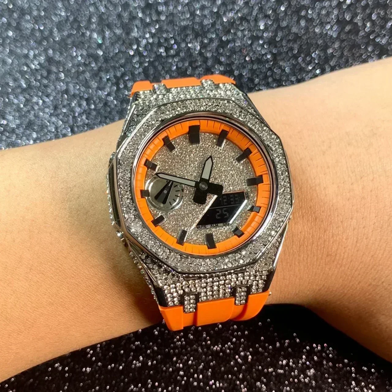 Luxury Diamond Watch Dial For  – Luxury Watch Repair Bewertung und Preis