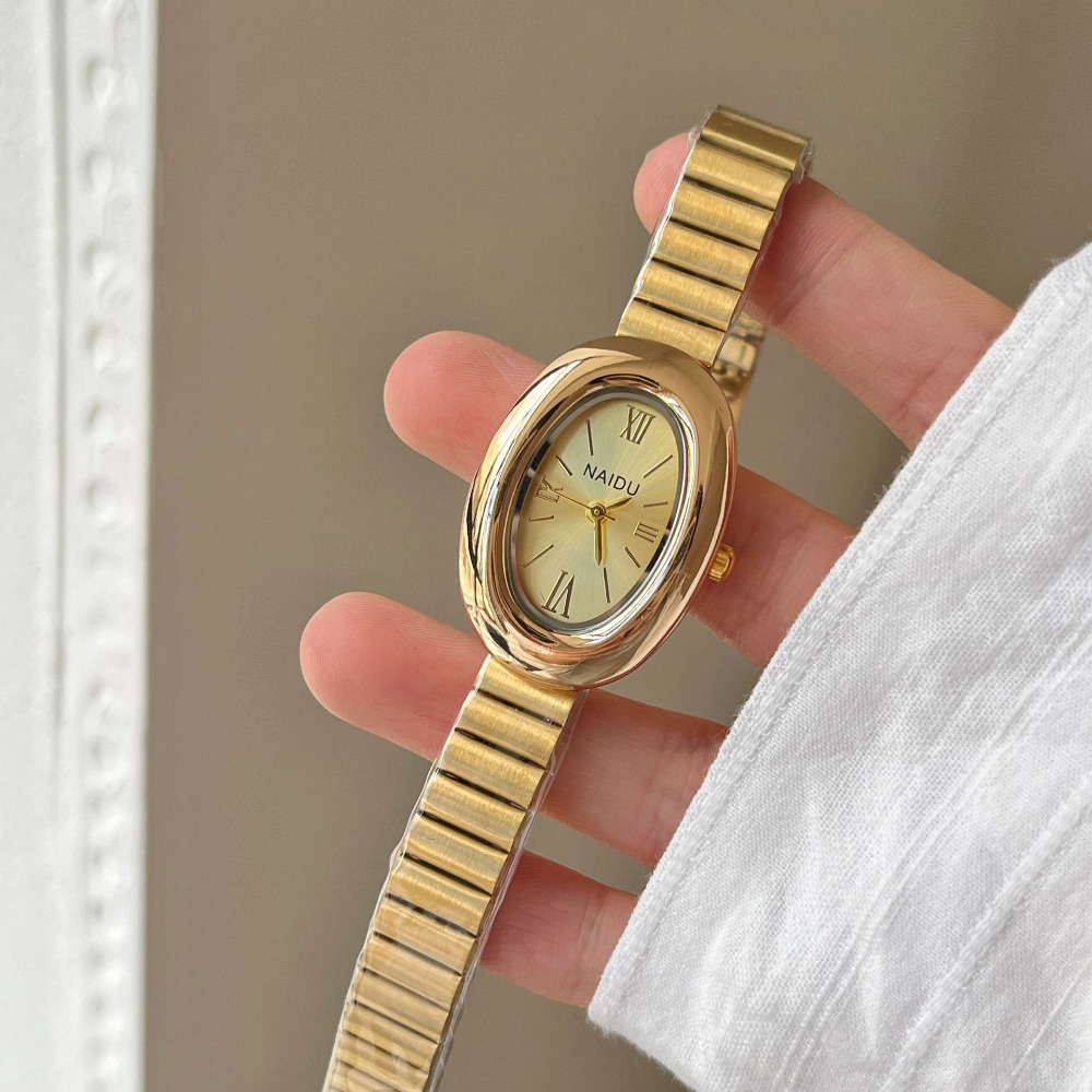 Luxury Brand Gold Oval Women Q – Lux Watch Bewertung und Preis