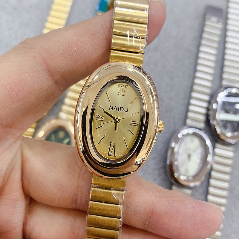 Luxury Brand Gold Oval Women Q – Lux Watch Bewertung und Preis