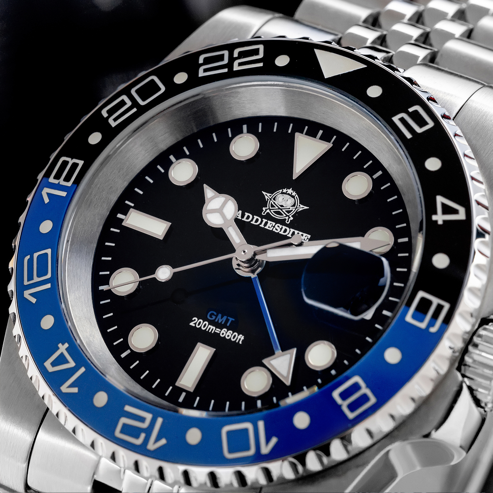 ADDIESDIVE AD2050 Luxury GMT W – Gmt Dual Timezone Watch Bewertung und Preis