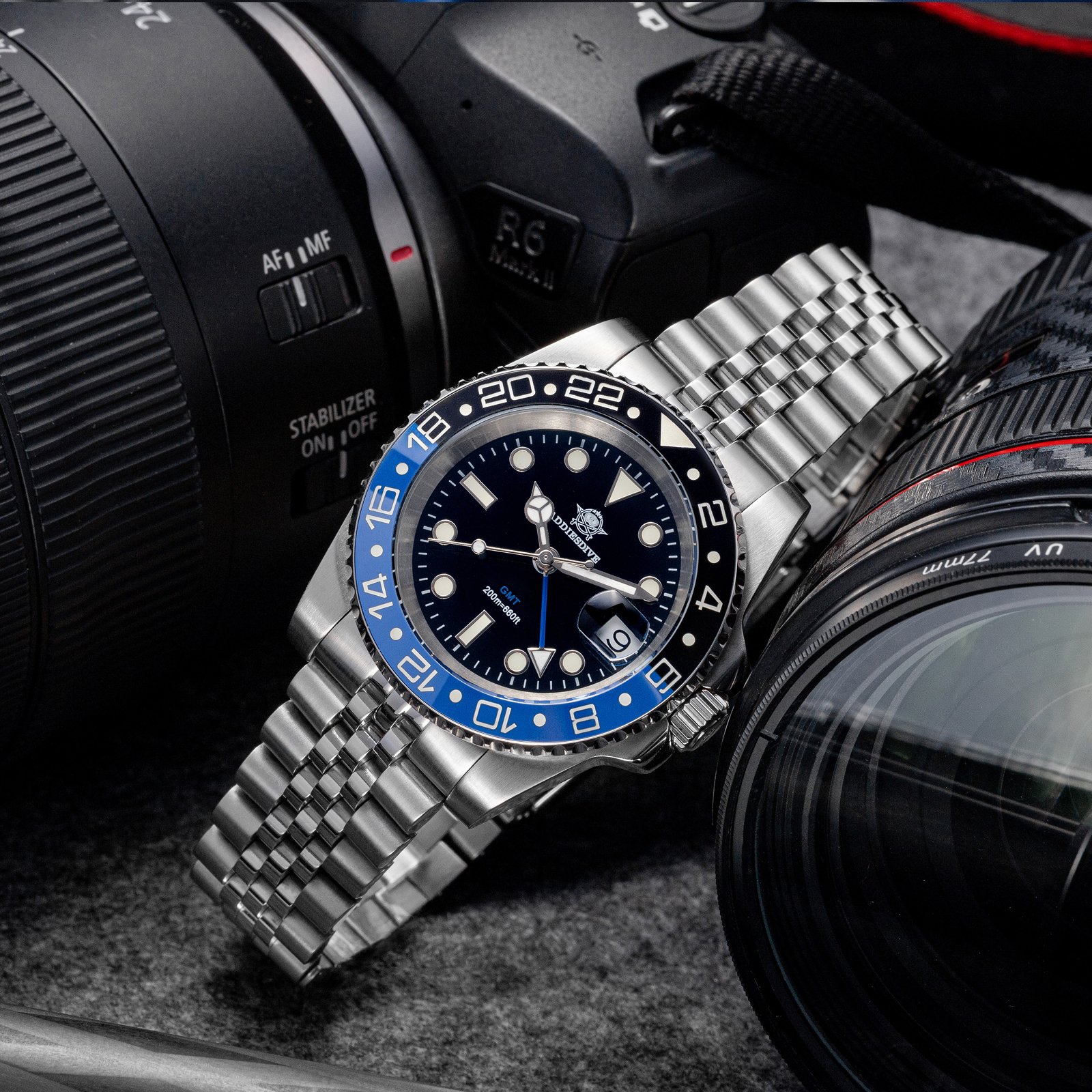 ADDIESDIVE AD2050 Luxury GMT W – Gmt Dual Timezone Watch Bewertung und Preis