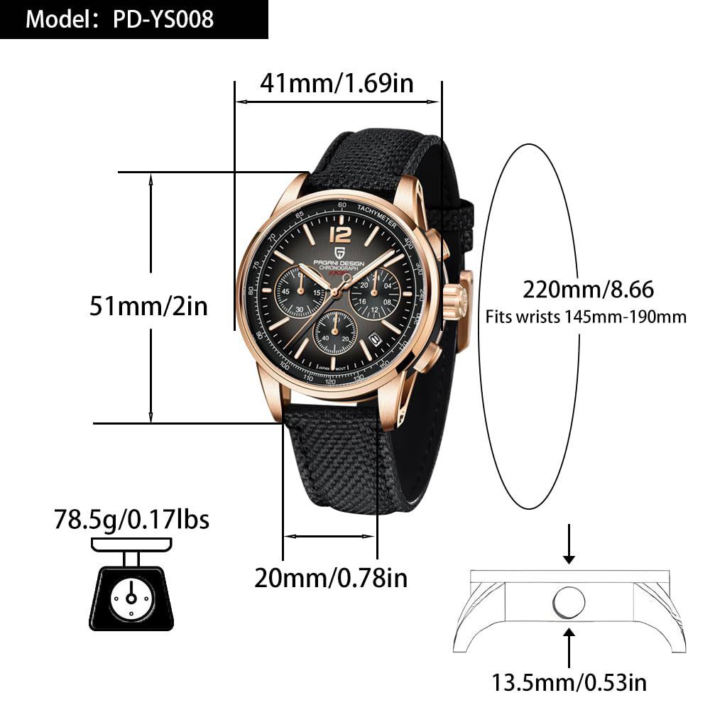 PAGANI DESIGN New Mens Watch 4 – Luxury Quartz Watch Brands Bewertung und Preis