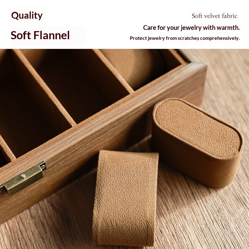 Black Walnut Wood Grain Watch  – Luxury Watch Collection Box Bewertung und Preis