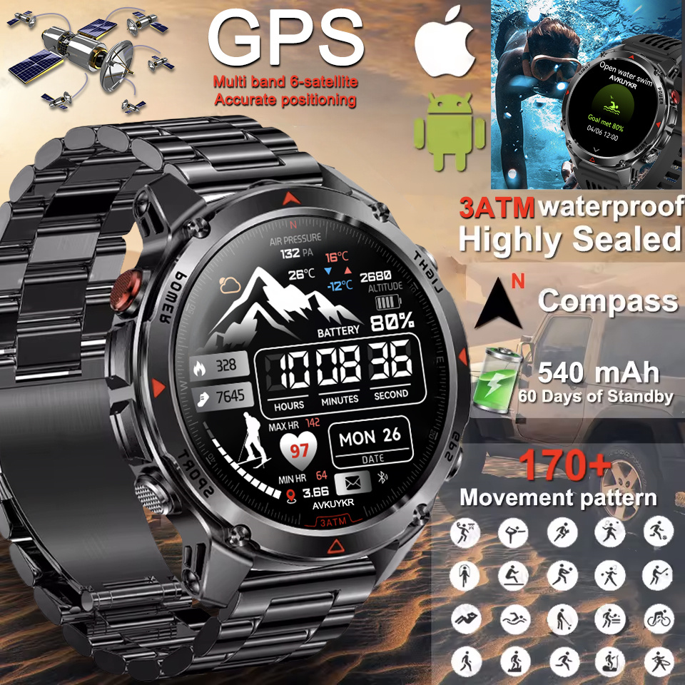 Adventure GPS SmartWatch Built – Gmt Dual Timezone Watch Bewertung und Preis
