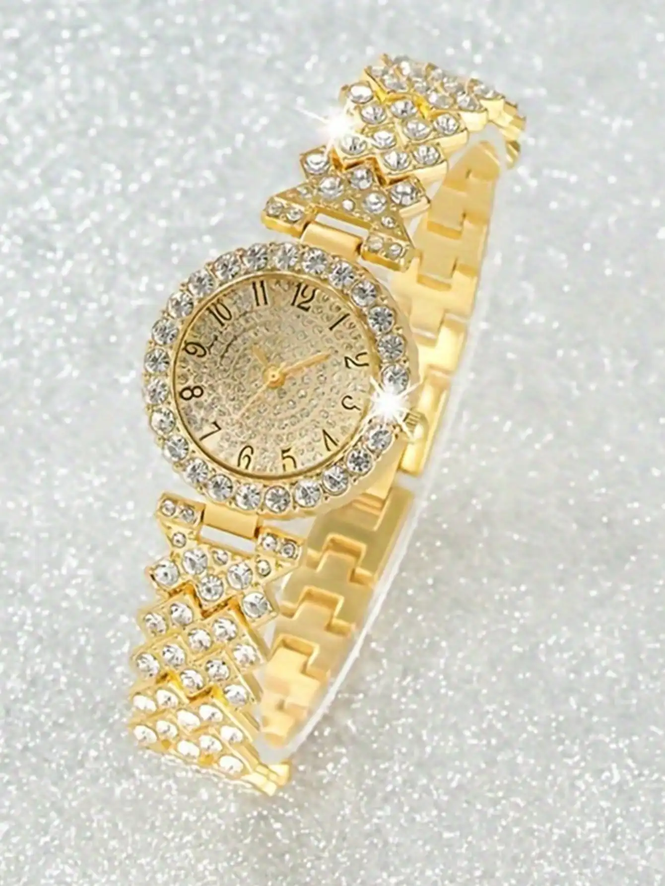 2pcs Set Elegant Crystal Watch – Best Luxury Quartz Watch Bewertung und Preis