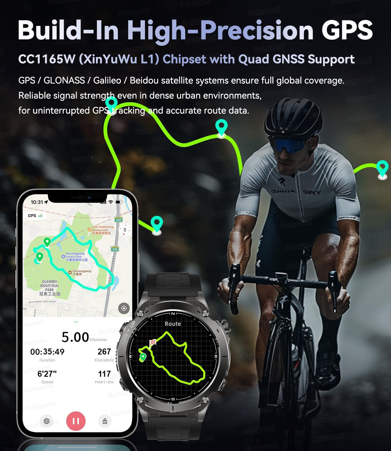2025 New Dual-band Beidou Posi – Gmt Dual Timezone Watch Bewertung und Preis