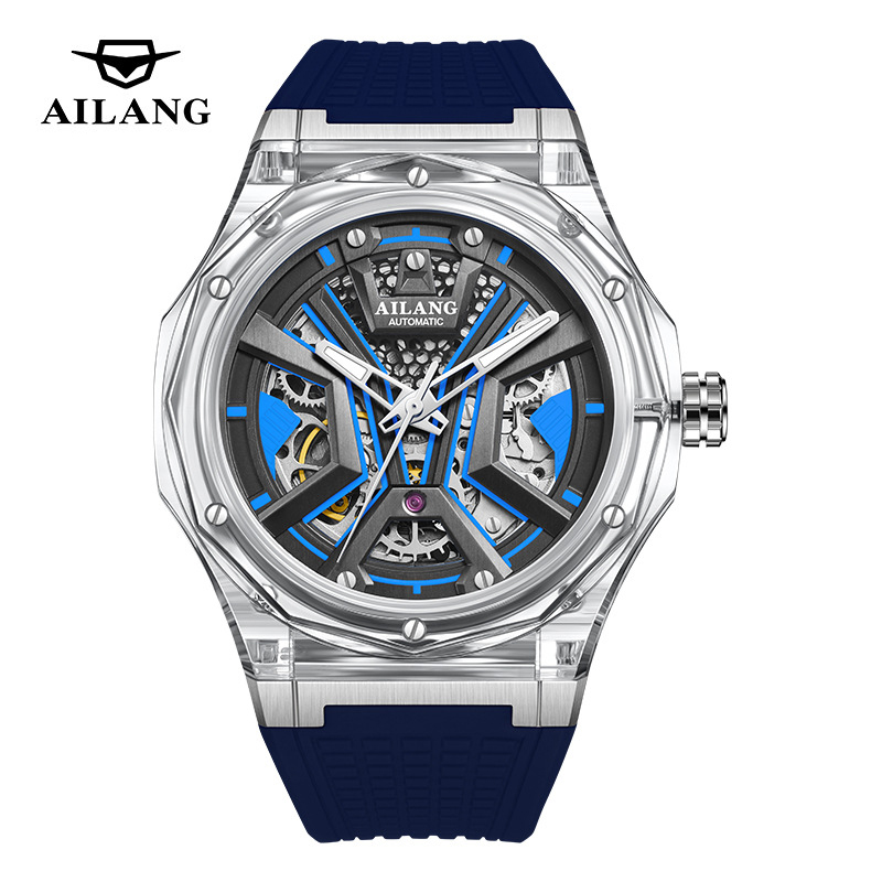 AILANG Brand Sports Men Mechan – Luxury Watch With Rubber Strap Bewertung und Preis