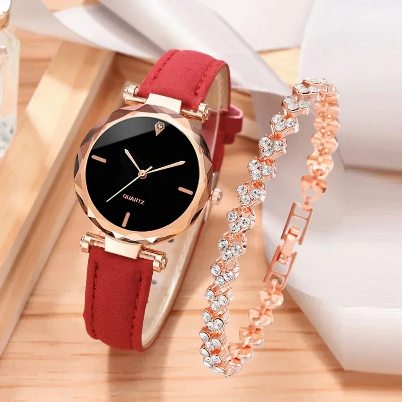 2PCS Set Luxury Watch Women Br – Lux Watch Bewertung und Preis