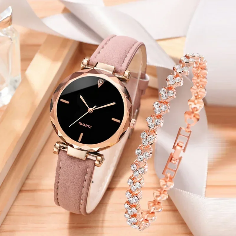 2PCS Set Luxury Watch Women Br – Lux Watch Bewertung und Preis