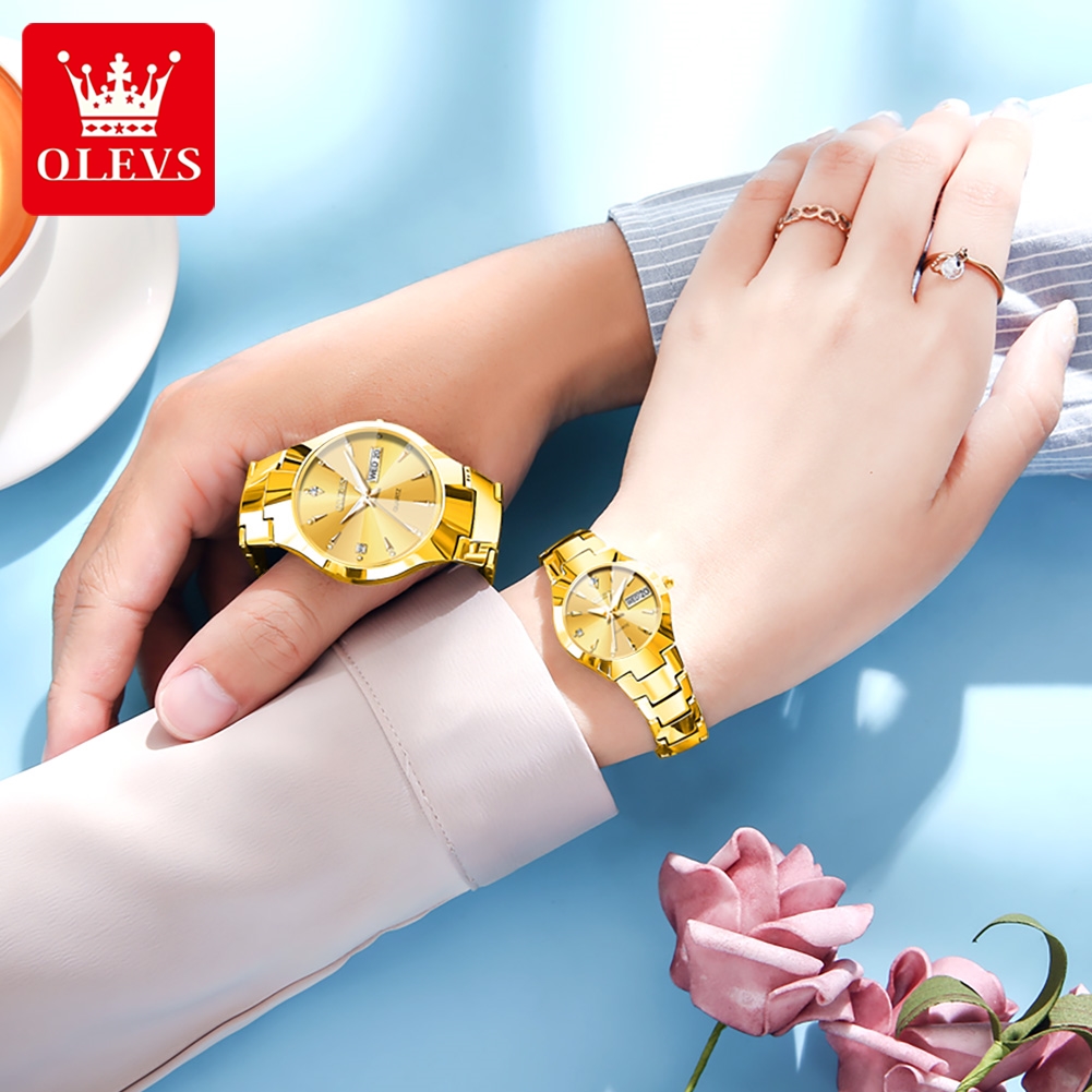 OLEVS TOP Brand Gold Watches f – Best Luxury Quartz Watch Bewertung und Preis