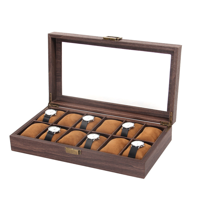 Luxury Wooden 2/3/6/10/12 Grid – Luxury Watch Holder For Men Bewertung und Preis