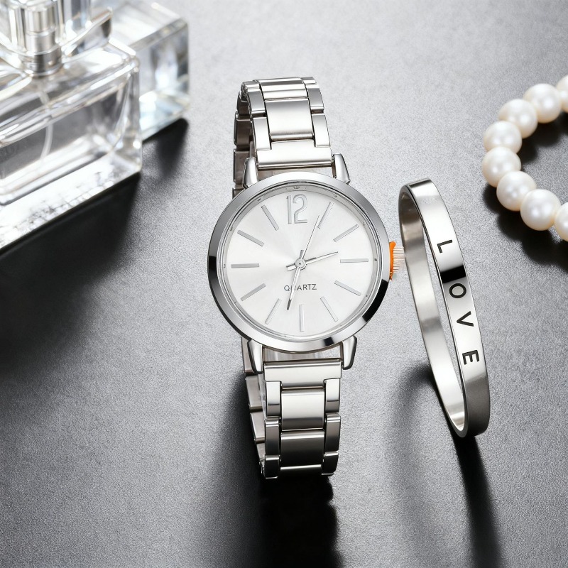 2pcs Set Watch Luxury Women Si – Lux Watch Bewertung und Preis