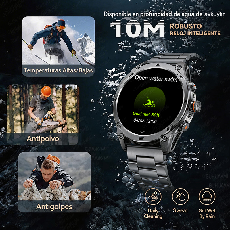 Tactical GPS Smart Watch Milit – Gmt Dual Timezone Watch Bewertung und Preis