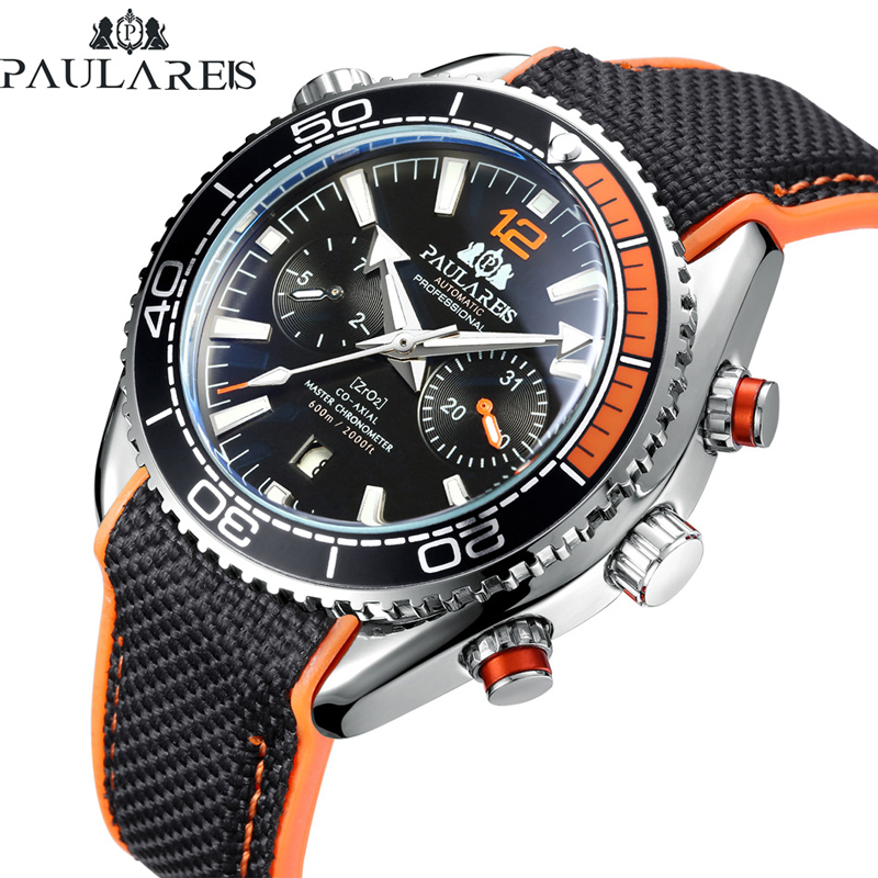 PAULAREIS P Luxury Men Automat – Luxury Watch With Rubber Strap Bewertung und Preis